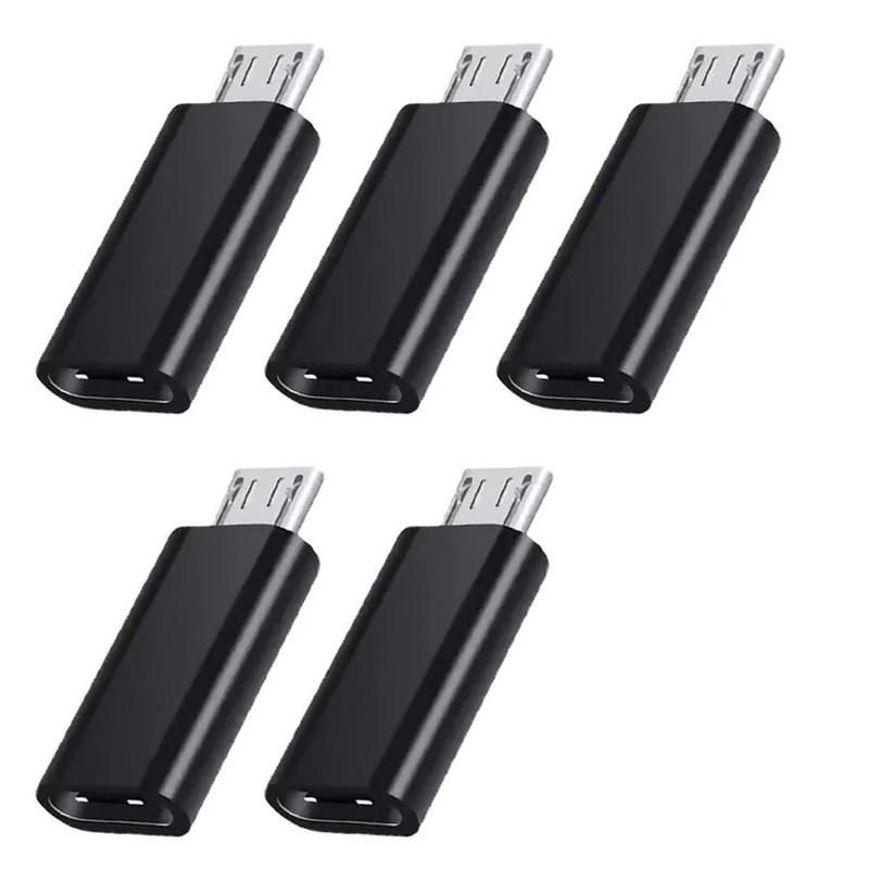 200x Type C Female to Micro USB Male Port Converter Charge Data Sync Adapter Lot