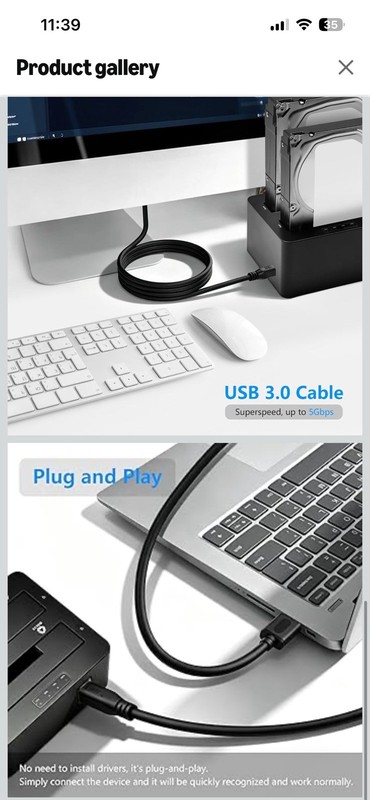 USB 3.0 Cable a to B 5ft, Superspeed USB 3.0 A-B Cable - for Scanner, Printers, gallery