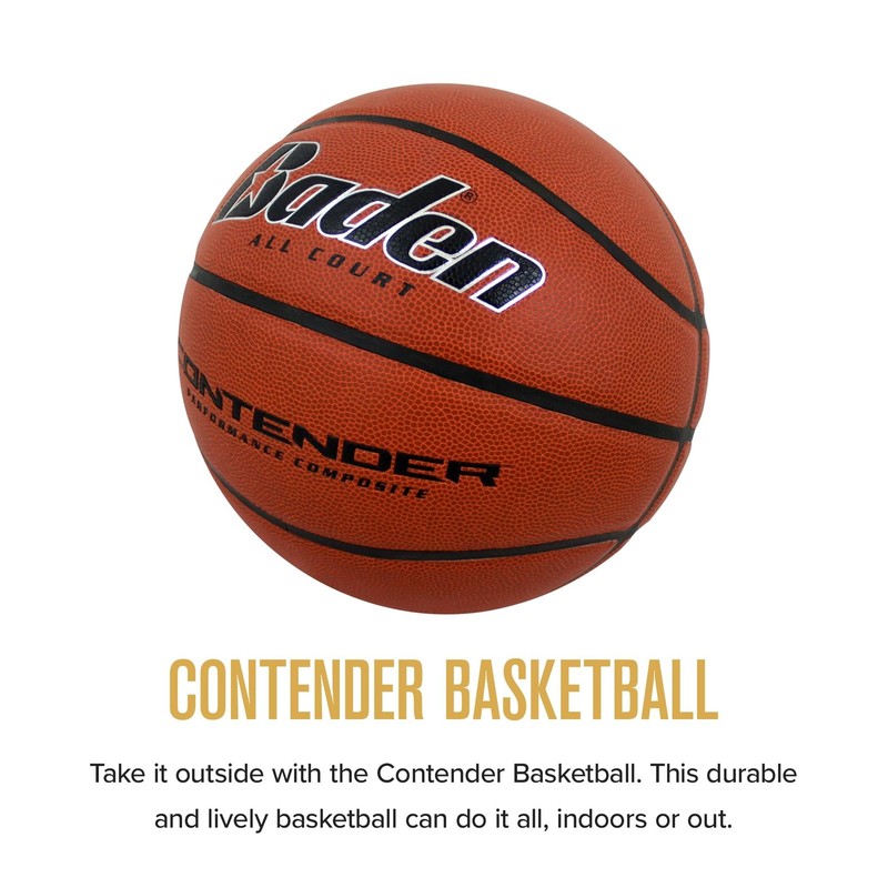 Baden Contender Indoor/Outdoor Composite Basketball 29.5-Inch gallery