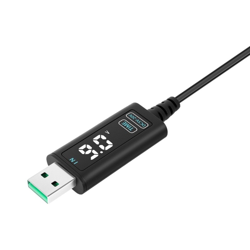 Fast Speed DC5.5mm Charging Cable 5V 12V 20V Adjustment for Multiple Devices