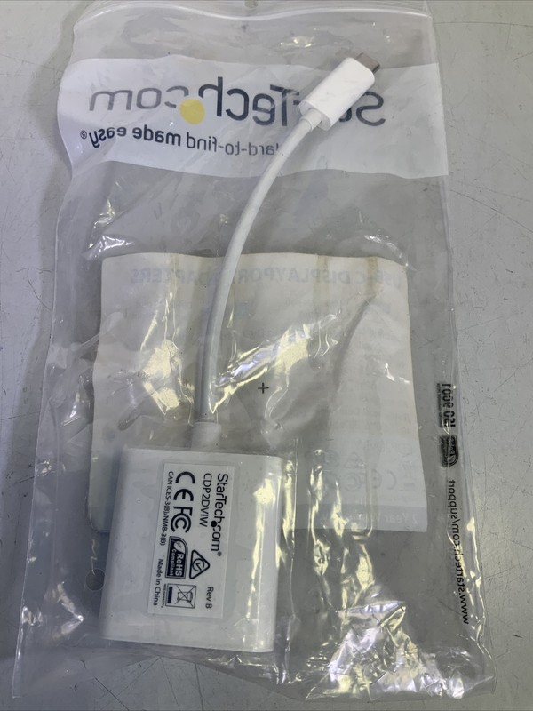 StarTech.com CDP2DVIW USB-C to DVI Adapter - NG D3C gallery