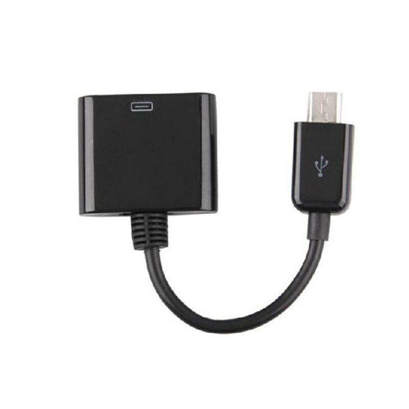 Dock 30pin Female to Micro USB Male Data Charge Adapter Cable for Ipad Iphone gallery