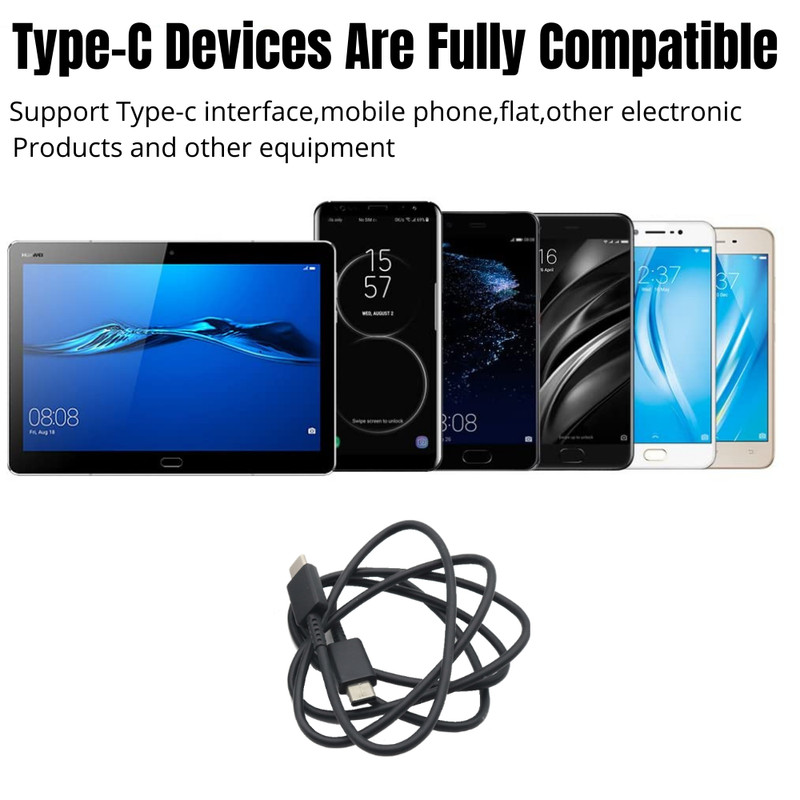 3 Pcs USB-C To USB-C Cable Fast PD Charger Lot For Android Samsung Charging Cord gallery