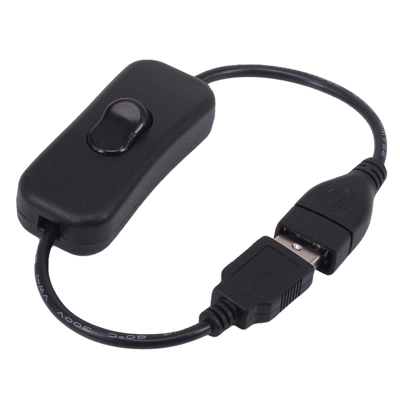 USB Cable with Switch, Yeebline 3-Pack USB Male to Female Extension Cord Inli... gallery