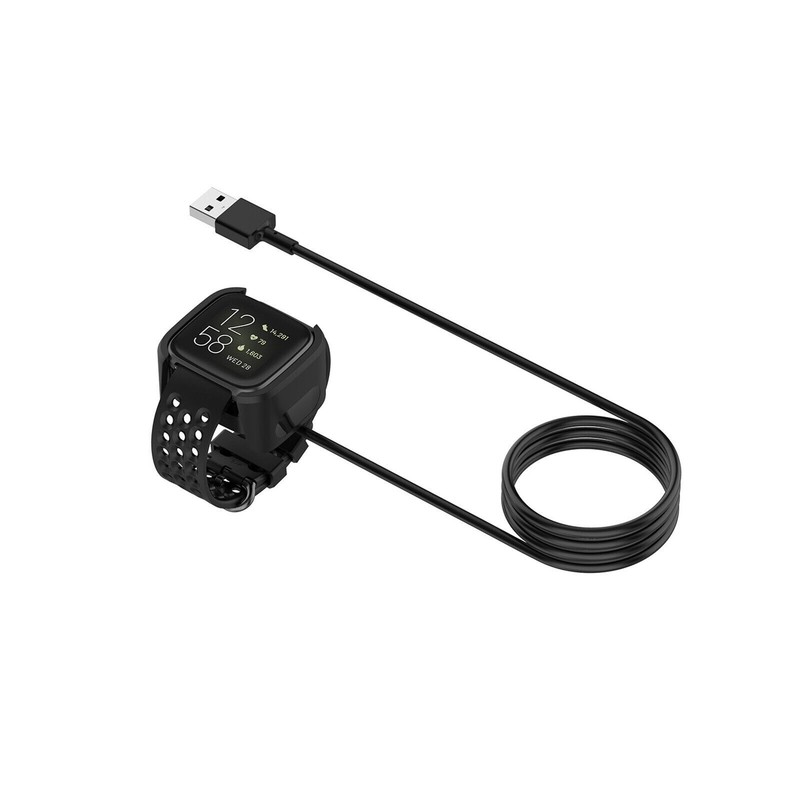 For Fitbit Versa 2 Smart Watch USB Cable Fast Charging Cradle Charger Dock 1M gallery