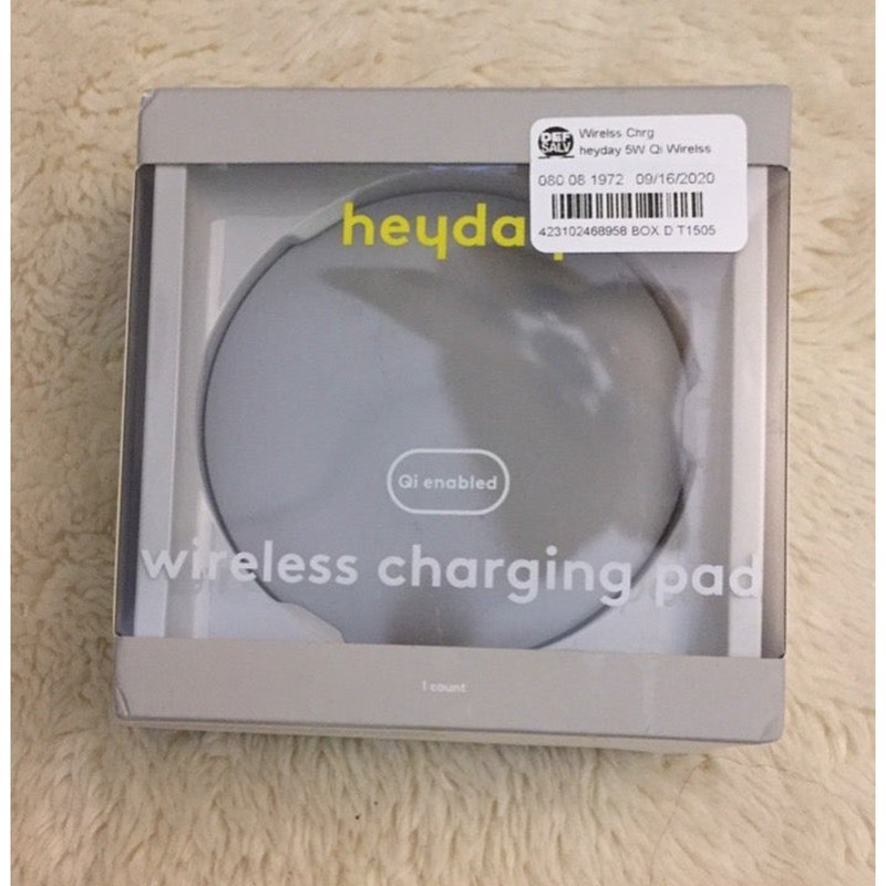 Heyday Qi Wireless 5W Charging Pad-Grey