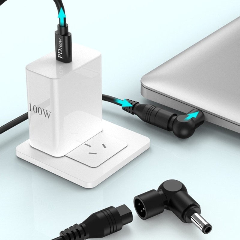12 Adapters USB C PD100W Charging Cable 20V5A Power Delivery For Laptop Tablets gallery