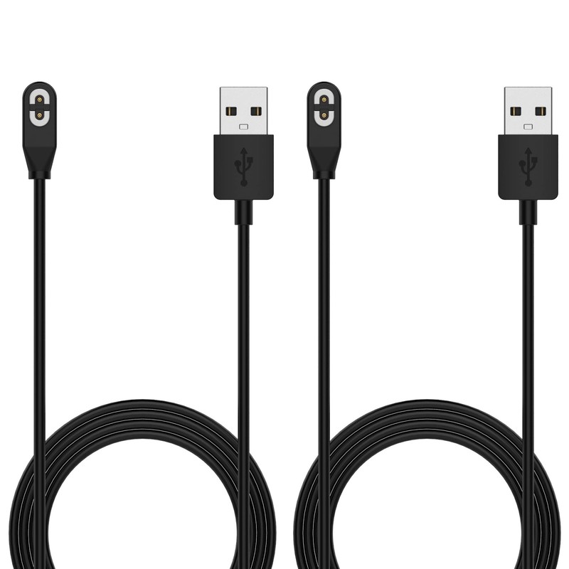 AWINNER 2 Pack Compatible for Shokz Charging Cable,Magnetic 3.3 feet, Black