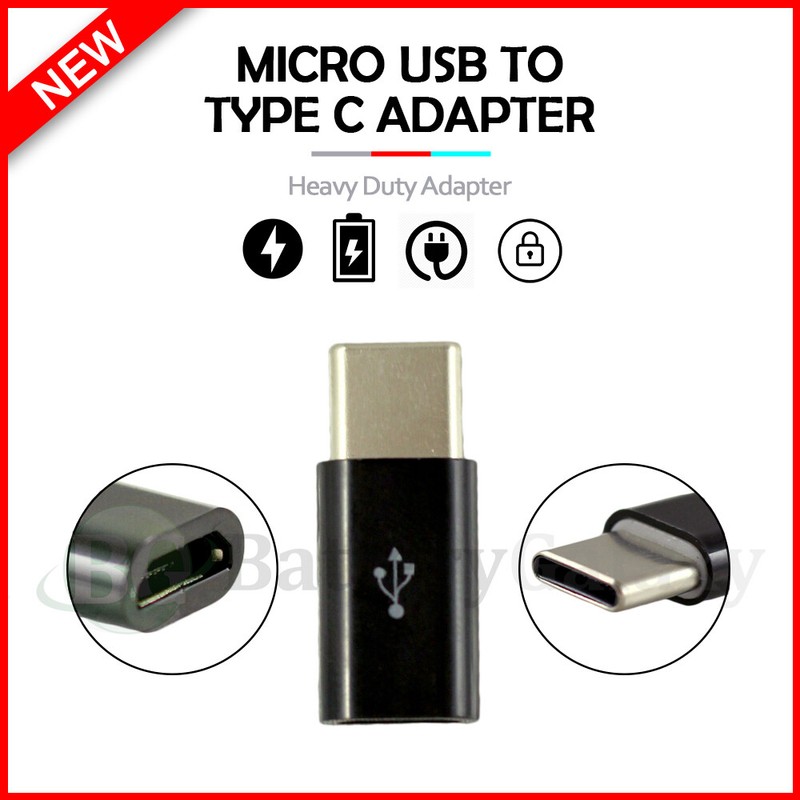 1-100 LOT Micro USB – Type-C OTG Adapter for Google Pixel 9/Pro/Pro XL/ Pro Fold