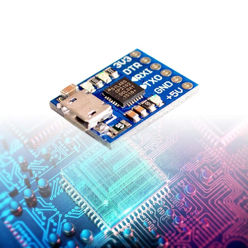 5 PCS CP2102 Micro USB To UART TTL Module Serial Converter Programmer gallery