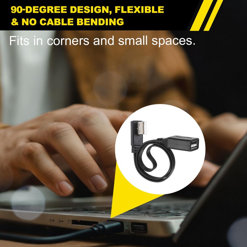 USB2.0 Extension Cable, 11.8 Inch 90 Degree Male to Female Adapter gallery