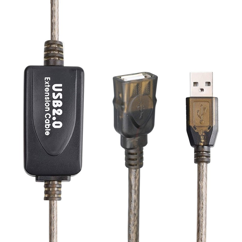USB 2.0 Type A Male to A Female Active Repeater Extension Cable 50ft, High Sp... gallery