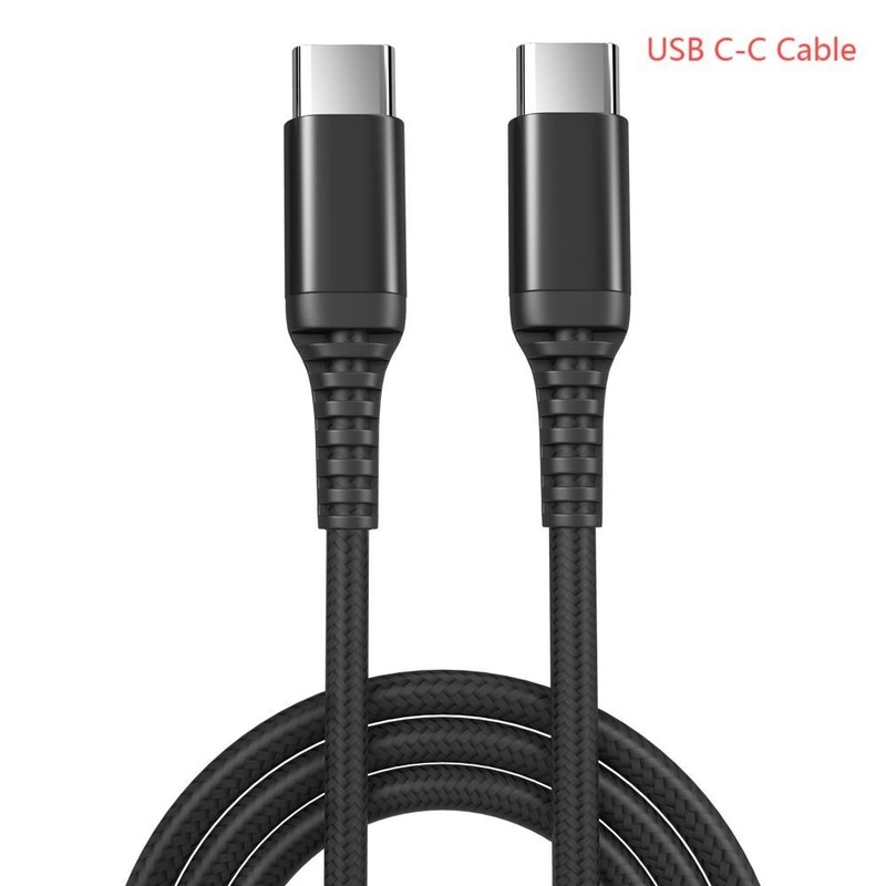 USB C to C- Cable 2.0 HQ Nylon 3 ft, For iPhone 16/15, Tablet,(2 Pack)