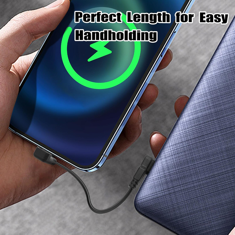 90 Degree USB C to USB C Cable,15Cm/0.5Ft | Right Angle USB C 2.0 gallery
