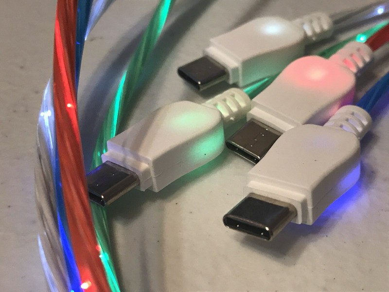 FLOW LED Light-up Glow USB Charger Cable cord for ALL MICRO-C USB phones/devices gallery