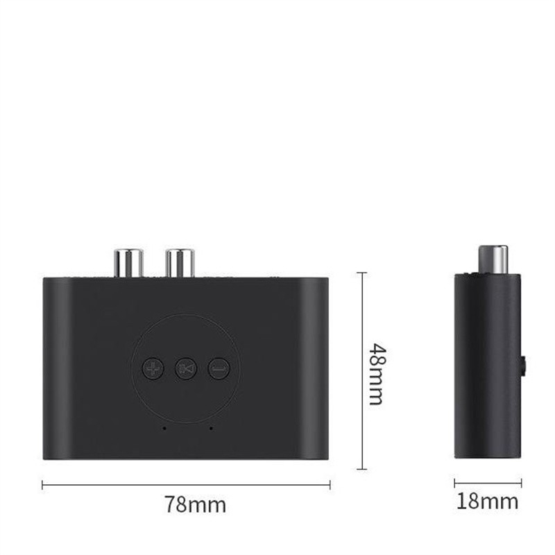 Bluetooth-Compatible 5.2 Receiver 3.5mm Jack Aux To 2 Rca Audio Stereo Adapter gallery