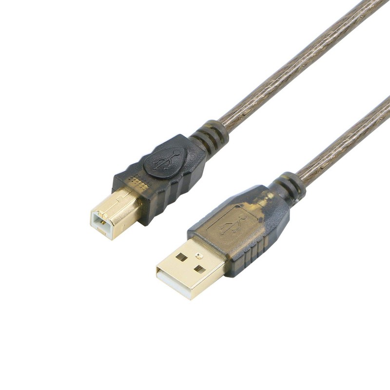 50 Ft USB 2.0 Cable A Male To B Male Printer Scanner Cord High Speed Data