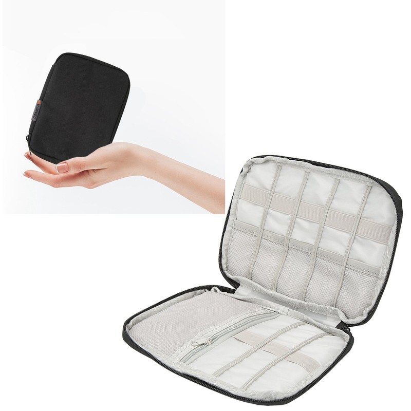 Electronics Organizer Data Cable Charger Collector Multi Functional Bag Cabl BT0 gallery
