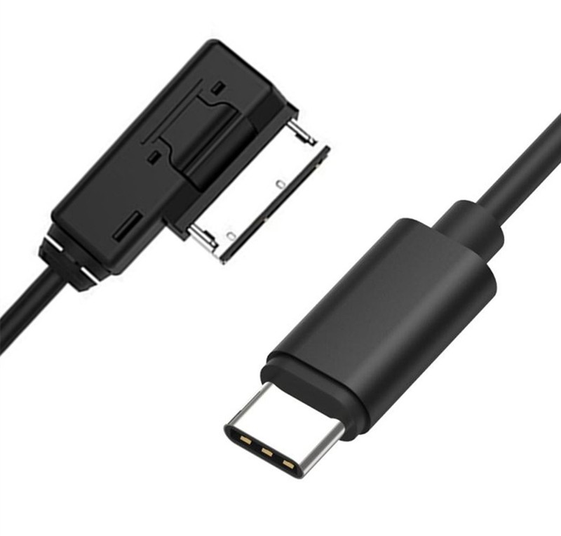 2 in 1 AMI Music Interface Charg to Type C Adapter Aux Cable for A4 A3(MMI 3G... gallery