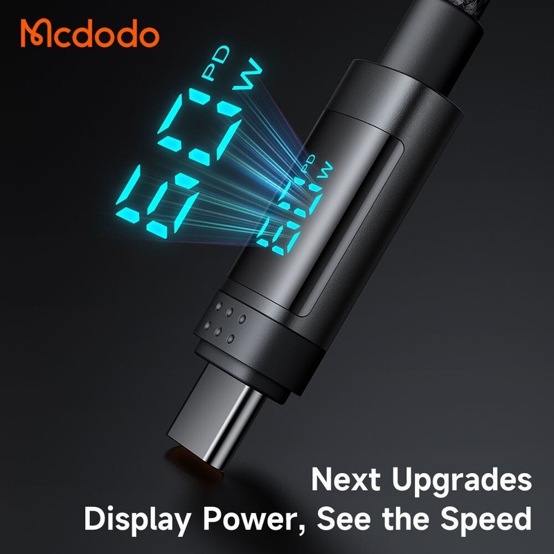 Mcdodo 36W 4 IN 1 60W Travel Data Cable Cord Fast Charging Digital Display Power gallery