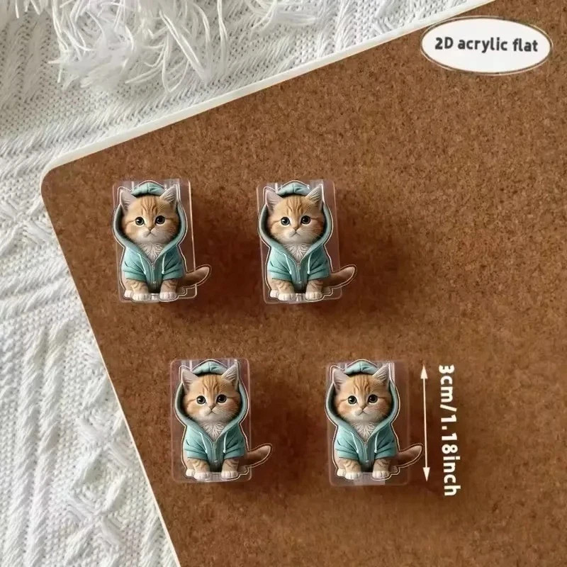 Cartoon Cat Data Cable Protectors 2PCS Type-C Charging Cable Saver Anti-Break gallery