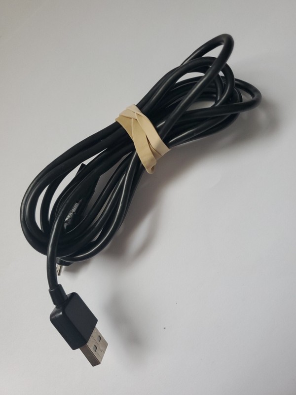 Micro USB To Standard USB Cable Cord 6 Feet EMICUSBDTVL-F
