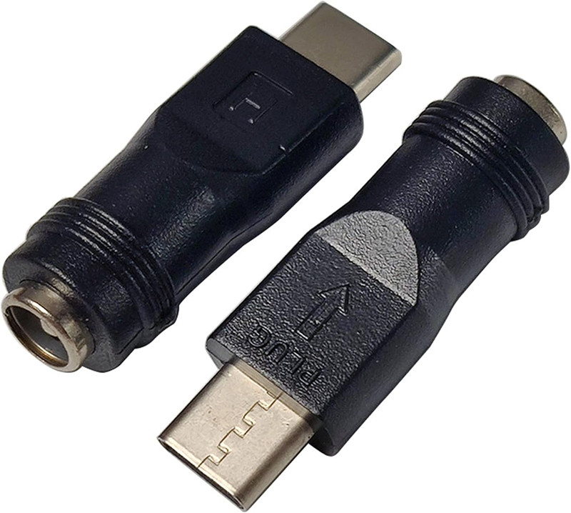 USB C to DC Power Adapter Type C USB Male to DC 5.5X2.1Mm Female Connector DC552