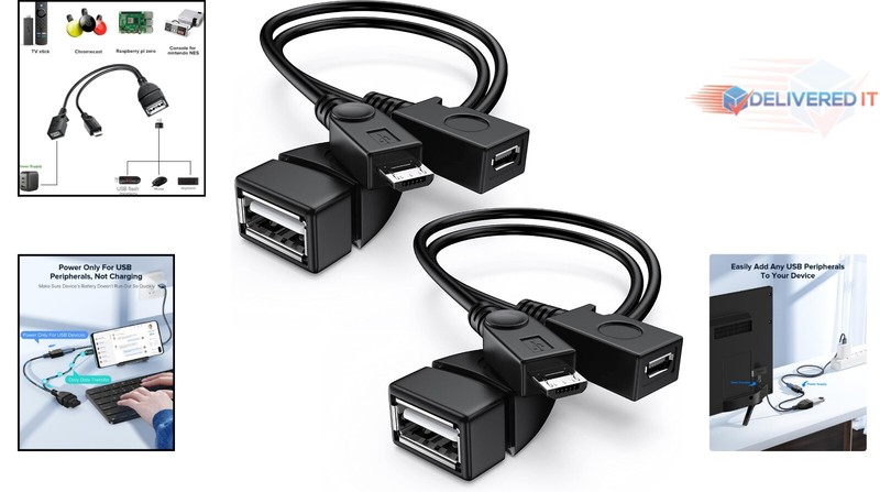 Essential OTG Cable & Power Adapter Replacement for Fire Stick & Game Consoles gallery