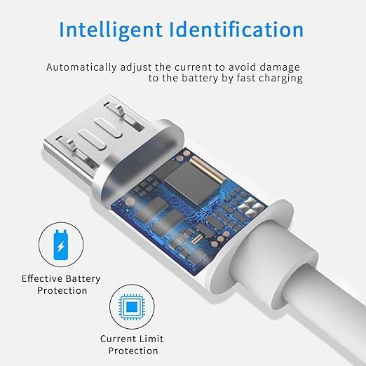 3/6ft Micro USB Fast Charging Cable Cord For Samsung Android Phone Charger LOT gallery