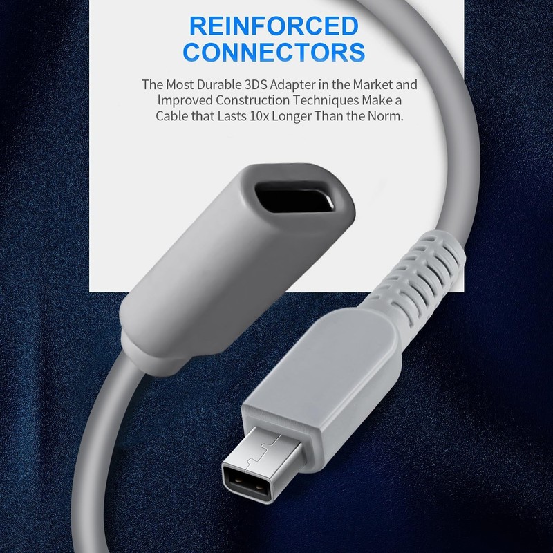 USB Type-C Charging Adapter for 3DS/2DS - Fast, Portable, and Reliable gallery