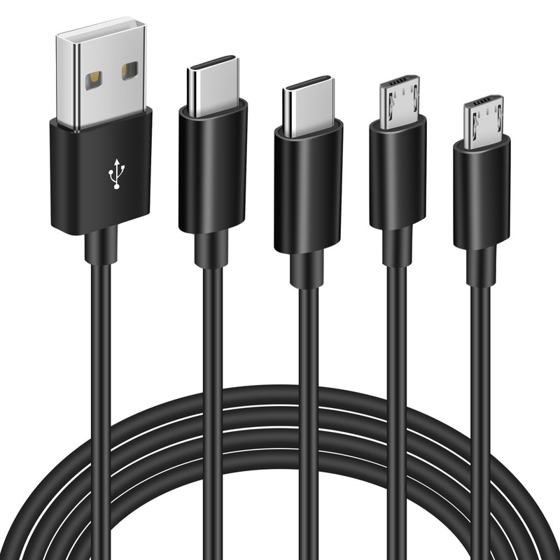 Multiple USB Charging Cable, 4 in 1 USB Charger Cable Adapter Connector gallery