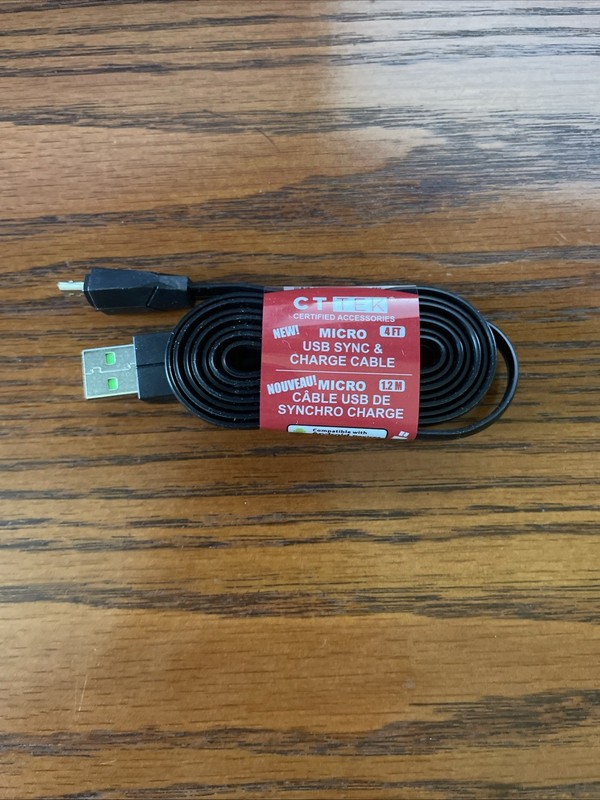 CT Micro USB Sync & Charge Cable