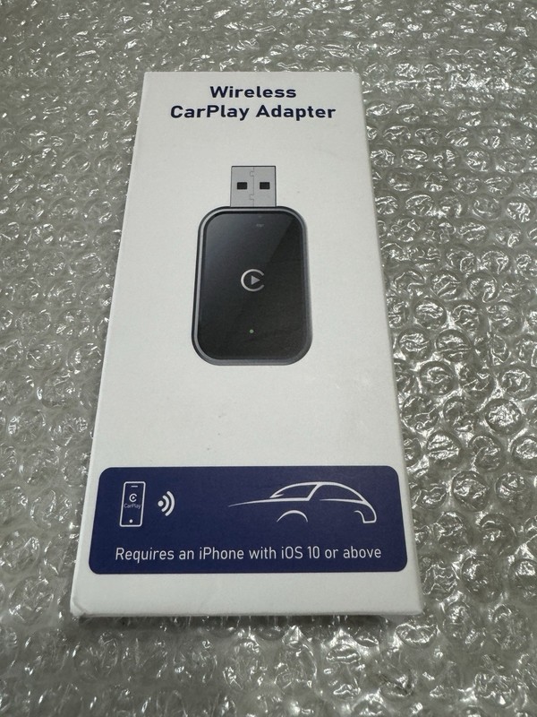 Wireless CarPlay Adapter for iPhone, Convert Wired to Wireless Apple CarPlay