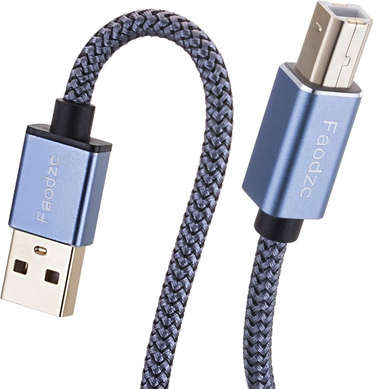 Printer Cable 25 Ft, Long USB Printer Cord 2.0 Type a Male to B Male Printer Sca gallery