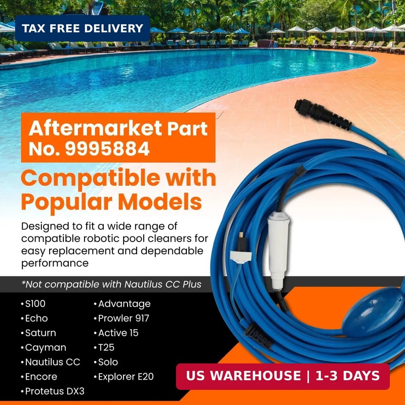 9995884 60ft Cable, Only Compatible with: S100, Echo, Saturn, Cayman, Na gallery