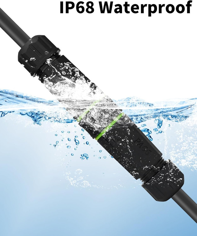 Waterproof USB C Connector 10Gbps, USB C Data Waterproof Connector, Type C 3.1 P gallery