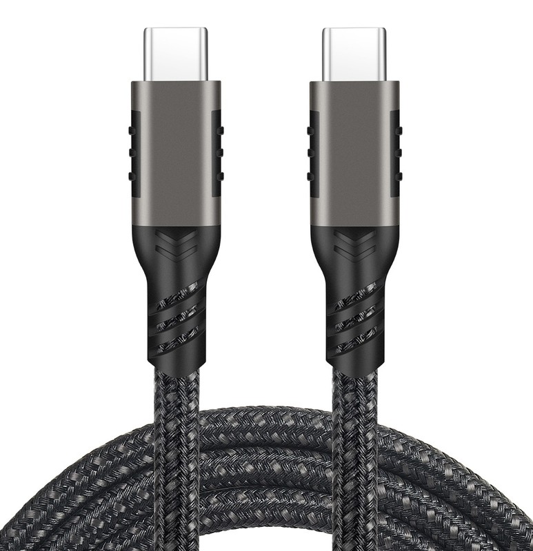 USB-C / TYPE-C Rugged Braided Charge/Sync Cable for Phone – 2 Meter Long 6.5 ft
