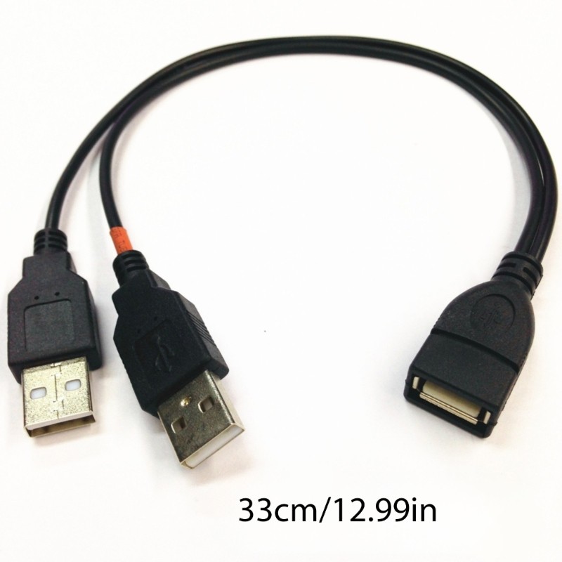 Flexible USB2.0 Splitter Cable for Multiple Device Connection Power Cable gallery