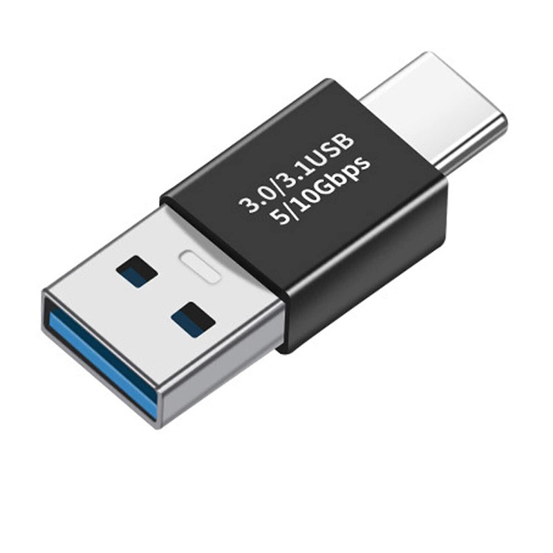 2pcs Type-C 3.1 Male to USB 3.0 A Male Adapter Converter Data Charging Connector gallery