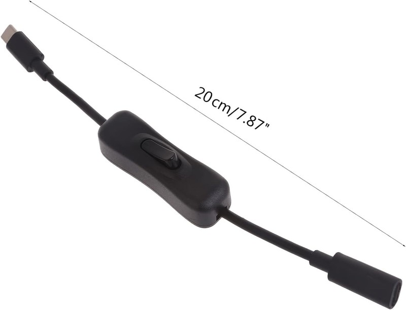 Usb-Extension Cable with Inline On/Off Switch - 0.65 foot (7.87 inches) Power... gallery