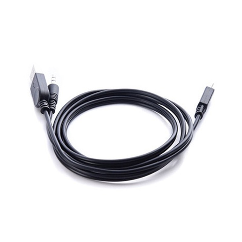 Micro 5Pin Male to 3.5mm USB Audio Charge Cable Cord for Speaker Samsung Android gallery