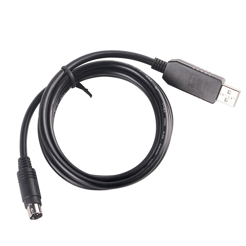 USB to 6-pin Mini Din RS232 Serial Communication Cable for LS XGB XBM XBC... gallery