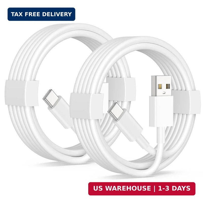Car Carplay Cable for iPhone 17/17 Pro/Air/17e/16/15 Pro Max/Plus Cable, 2Pack U