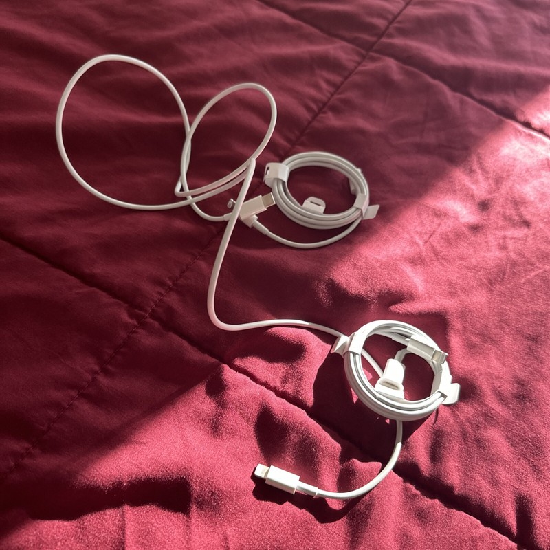 Apple MK0X2AM/A 1m Lightning to USB-C Charging Cable