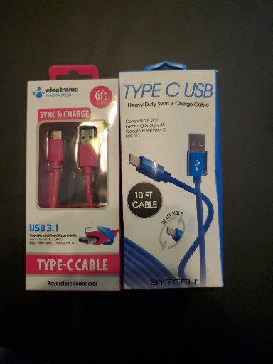 2 Select+ USB-C to USB-A Cable 10 And 6 Ft