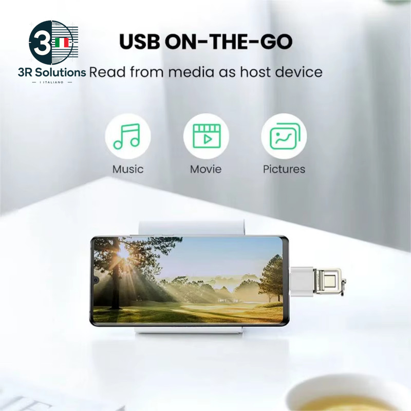 Mini Type C to USB 3.0 USB-C Male OTG to Female Data Connector Adapter gallery