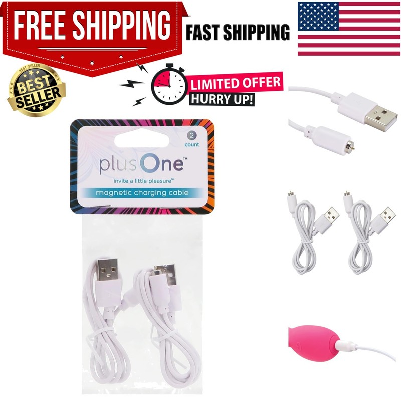 Official 2-Count Magnetic USB Charging Cables – Always Ready to Charge