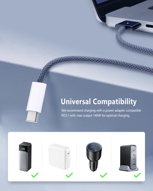 Magnetic Charger Cable for MacBook & , 6.6FT USB-to Magnetic Cable with 13"/1... gallery