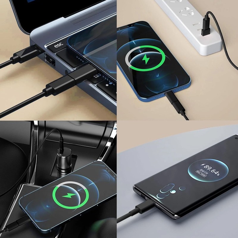 Multifunctional USB Data Cable Set, Storage Box with Multi USB Charging Adapter gallery