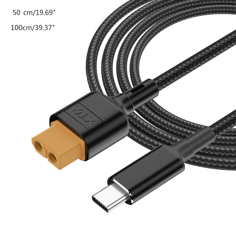 Durable Type C to XT60 Charging Cable Charger Cord for M4 Pocket /M7 M6 Charger gallery
